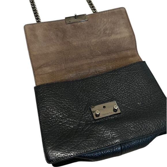 Bruno Magli Designer Italian Leather Crossbody Purse Bag - Picture 5 of 8